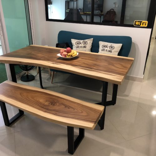 Suar Wood Singapore | Live Edge Suar Wood Table Specialist Since 2012